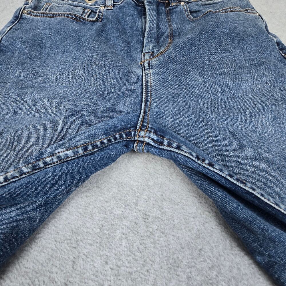Karen Millen Womens Size 2 High Waist Jeans Grommet Waistband 26x26 - Picture 7 of 16